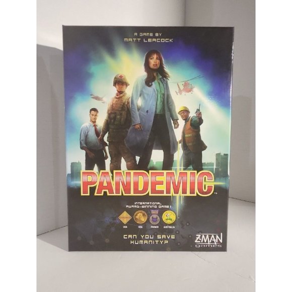 Z-Man Games Pandemic Board Game - 100% Complete - Picture 1 of 7